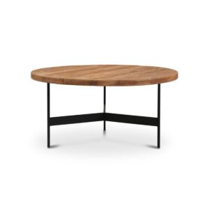 Reclaimed Wood Coffee Table Dia70cm
